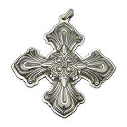 2000 Cross Sterling Ornament by Reed & Barton