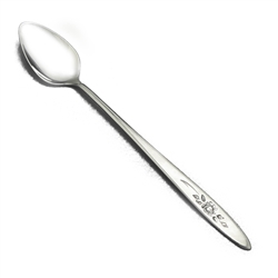 Rose Shadow by Oneida, Stainless Iced Tea/Beverage Spoon