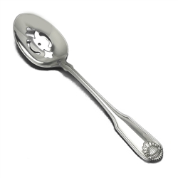 Classic Shell by Oneida, Stainless Tablespoon, Pierced (Serving Spoon)