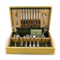 Coronation by Community, Silverplate Flatware Set, 54-PC Set