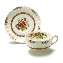 Rosalie by Spode, Earthenware Cup & Saucer
