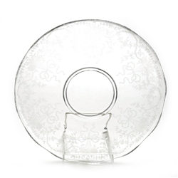 Corsage Clear by Fostoria, Glass Torte Plate