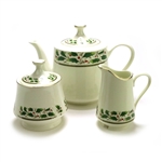 Holly Holiday by Home for the Holidays, China 3-PC Tea Service