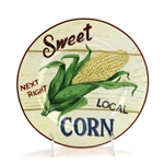 Farm Fresh by Home Trends, Stoneware Salad Plate, Corn