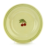 Simple Fruit by Tabletops Unlimited, Stoneware Salad Plate, Cherries