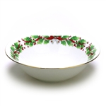 Christmas Holly by Sango, Ceramic Vegetable Bowl, Round