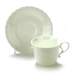 White Silk by Mikasa, China Cup & Saucer