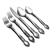 Rose & Leaf by National, Stainless 5-PC Setting w/ Soup Spoon