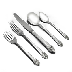 Plantation by 1881 Rogers, Silverplate 5-PC Setting w/ Soup Spoon