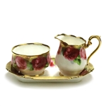 Mothers Day by Royal Albert, China Cream Pitcher, Sugar Bowl & Tray