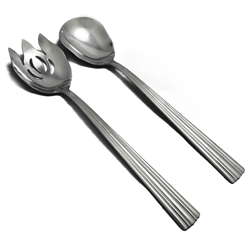 Berkeley by Reed & Barton, Stainless Salad Serving Spoon & Fork
