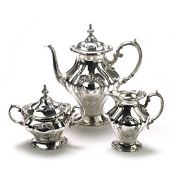 Chantilly by Gorham, Silverplate 3-PC Coffee Service