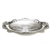 Chantilly by Gorham, Silverplate Tray, Chased Bottom w/ Handles