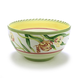Salad Bowl by Gourmet Garden, Ceramic, Irises