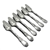 Tuxedo by Rogers & Bros., Silverplate Grapefruit Spoons, Set of 6