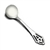 Individual Salt Spoon, Sterling, Chippendale Design