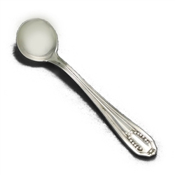 Individual Salt Spoon, Sterling, Garland Design