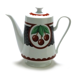 Cherry Cameo by Mary Engelbreit, Ceramic Coffee Pot