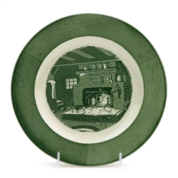 Colonial Homestead/Green by Royal, China Salad Plate