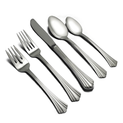 Flair (New) by 1847 Rogers, Silverplate 5-PC Setting w/ Soup Spoon