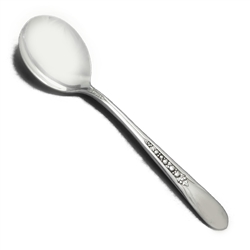 Priscilla by Wm. Rogers Mfg. Co., Silverplate Round Bowl Soup Spoon