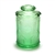 Sandwich Light Green by Tiara, Glass Canister, Large w/ Lid