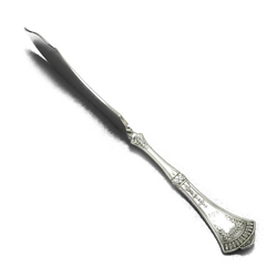 Crown by 1847 Rogers, Silverplate Master Butter Knife, Twist Handle, Monogram S