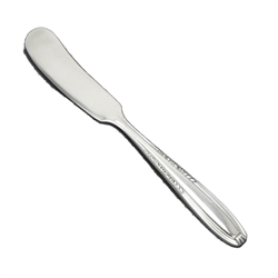 Serenade by Harmony House/Wallace, Silverplate Butter Spreader, Flat Handle
