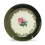 Pink Rose w/ Green Border by Taylor, Smith & T, China Salad Plate