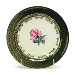 Pink Rose w/ Green Border by Taylor, Smith & T, China Salad Plate