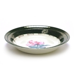 Pink Rose w/ Green Border by Taylor, Smith & T, China Rim Soup Bowl