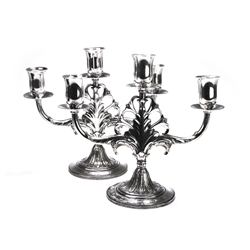 Marquise by 1847 Rogers, Silverplate Candelabrum