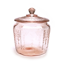 Princess Pink by Anchor Hocking, Glass Cookie Jar