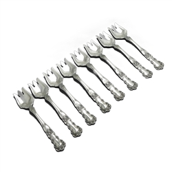 Buttercup by Gorham, Sterling Ice Cream Forks, Set of 8