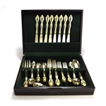 Flatware Set by China, Gold Electroplate, 43-PC Set