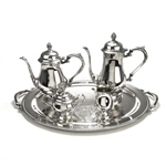 Jefferson by Oneida, Silverplate 5-PC Tea & Coffee Service w/ Tray