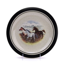 Running Horses by Folkcraft, Stoneware Dinner Plate