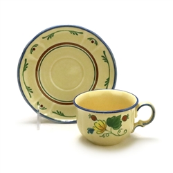 Gigi by Vernonware, Metlox, Pottery Cup & Saucer