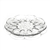 Fairfield Clear by Anchor Hocking, Glass Deviled Egg Plate, Holly Design Center
