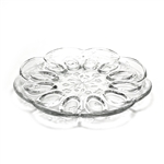 Fairfield Clear by Anchor Hocking, Glass Deviled Egg Plate, Holly Design Center