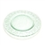 Salad Plate by Country Home, Glass, Green Diamonds & Scrolls