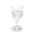 Diamond Point Clear by Indiana, Glass Water Goblet