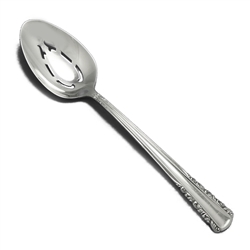 May Queen by Holmes & Edwards, Silverplate Tablespoon, Pierced (Serving Spoon)