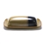 Gold Dust Black by Sango, Stoneware Butter Dish