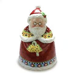 Mary Engelbreit by Michel & Co., Ceramic Cookie Jar, Santa
