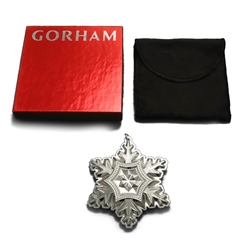 2014 Snowflake Sterling Ornament by Gorham