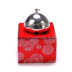 1979 Sleigh Bell Silverplate Ornament by Wallace