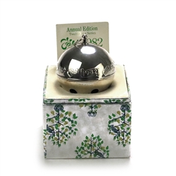 1982 Sleigh Bell Silverplate Ornament by Wallace