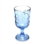 Tartan Blueberry by Anchor Hocking, Glass Water Goblet