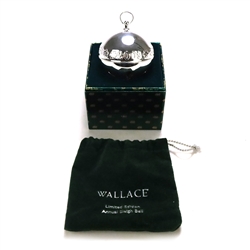 2009 Sleigh Bell Silverplate Ornament by Wallace